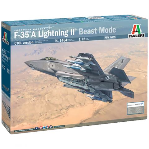 Истребитель F-35A Lightning II (Beast Mode) (1:72)