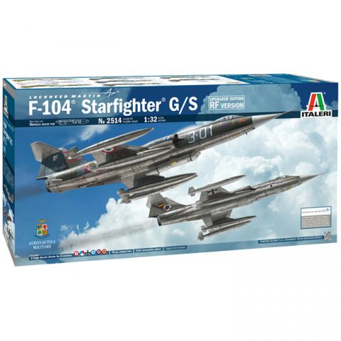 Истребитель F-104 Starfighter G/S (Upgraded Edition RF version) (1:32)