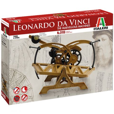 Leonardo da Vinci: Rolling Ball Timer