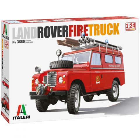 Пожарный автомобиль LAND ROVER Fire Truck (1:24)