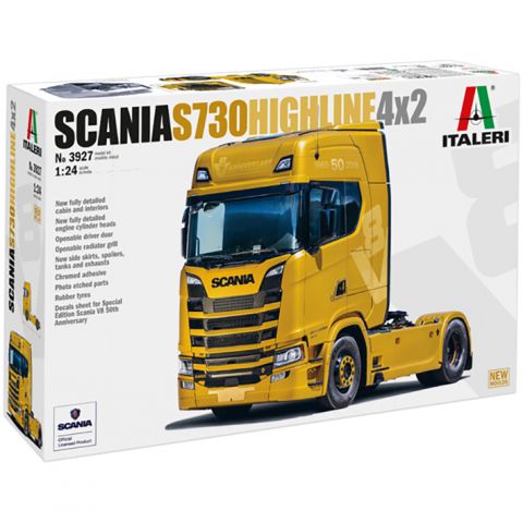 Грузовой автомобиль Scania S730 Highline 4x2 (1:24)