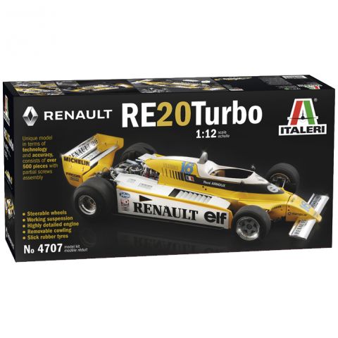 Гоночный автомобиль RENAULT RE 20 Turbo (1:12)
