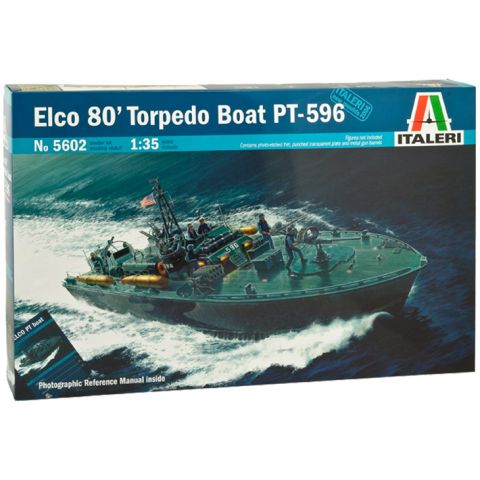 Военный катер Elco 80' Torpedo Boat PT-596 (1:35)