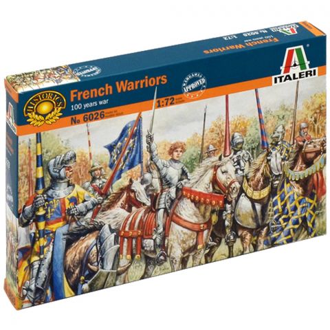 Набор: French Warriors, 100 Years War (1:72)