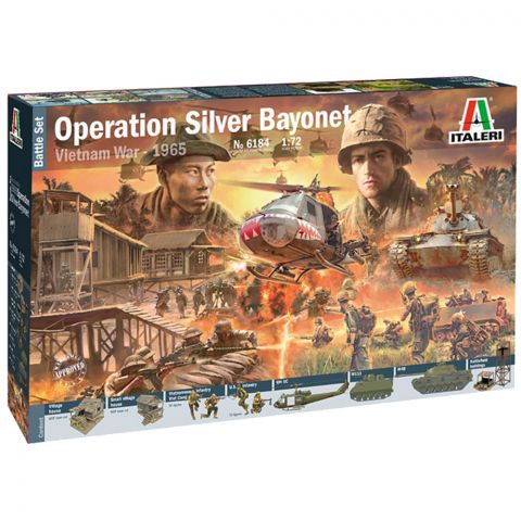 Набор Battleset: Operation Silver Bayonet Vietnam War 1965 (1:72)