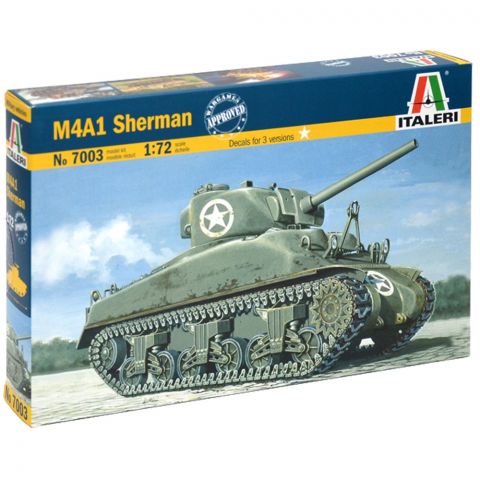 Танк M4A1 Sherman (1:72)