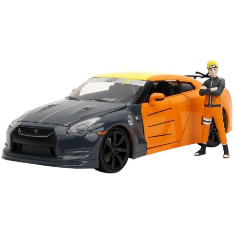 Модель Hollywood Rides: Naruto & 2009 Nissan GT-R (R35) (1:24)