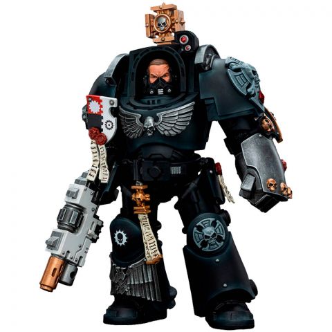 Фигурка JoyToy. Warhammer 30,000: Iron Hands Captain in Terminator Armour