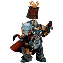 Фигурка JoyToy. Warhammer 30,000: Space Wolves Legion Praetor with Power Axe and Combat Shield