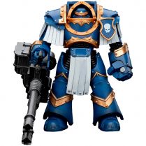 Фигурка JoyToy. Warhammer 30,000: Ultramarines Cataphractii Terminator Squad Terminator with Reaper Autocannon