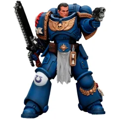 Фигурка JoyToy. Space Marine 2: Ultramarines Lieutenant Titus