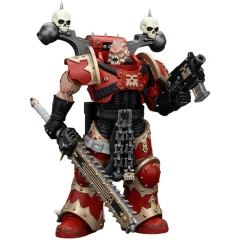 Фигурка JoyToy. Warhammer 40,000: World Eaters. Khorne Berzerker with Eviscerator Chainsword