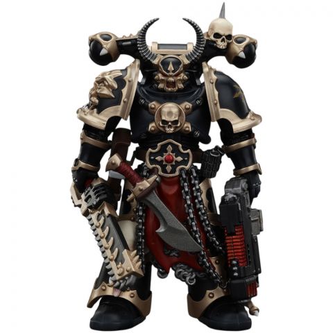 Фигурка JoyToy. Warhammer 40,000: Black Legion. Chosen with сombi-melta and сhainsword
