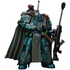 Фигурка JoyToy. Warhammer 30,000: Alpha Legion Exodus "The One who is Many" With Sniper Rifle And Power Dagger