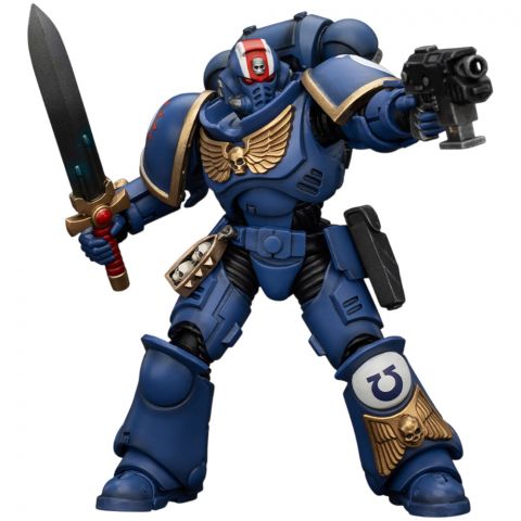 Фигурка JoyToy. Warhammer 40,000: Ultramarines Heroes of the Chapter Primaris Lieutenant Erastus