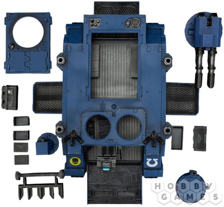 Фигурка JoyToy. Warhammer 40,000: Ultramarines Razorback with twin lascannon фото 5