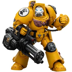 Фигурка JoyToy. Warhammer 40,000: Imperial Fists Terminator 3 with Power Fist and Assault Cannon