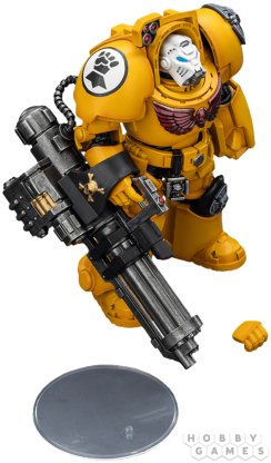 Фигурка JoyToy. Warhammer 40,000: Imperial Fists Terminator 3 with Power Fist and Assault Cannon фото 5