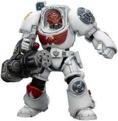 Фигурка JoyToy. Warhammer 40,000: White Scars Terminator 3 with Power Fist and Assault Cannon