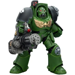 Фигурка JoyToy. Warhammer 40,000: Salamanders Terminator 3 with Power Fist and Assault Cannon