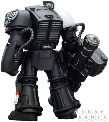 Фигурка JoyToy. Warhammer 40,000: Raven Guard Terminator 3 with Power Fist and Assault Cannon фото 4