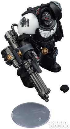 Фигурка JoyToy. Warhammer 40,000: Raven Guard Terminator 3 with Power Fist and Assault Cannon фото 5