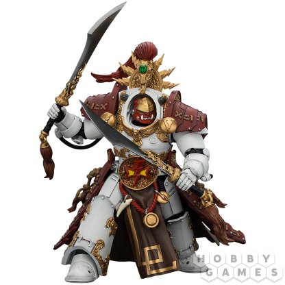 Фигурка JoyToy. Warhammer 30,000: White Scars Qin Xa, Master of the Keshig with paired blades The Tails of the Dragon