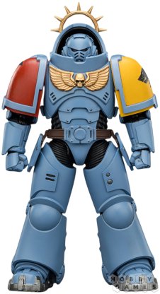 Фигурка JoyToy. Space Marine 2: Game Edition Space Wolves Heavy Intercessor with Heavy Bolt Rifle and Bolt Pistol фото 2