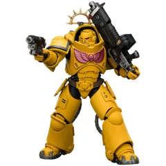 Фигурка JoyToy. Space Marine 2: Game Edition Imperial Fists Heavy Intercessor with Heavy Bolt Rifle and Bolt Pistol