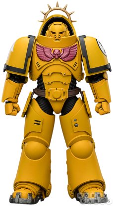 Фигурка JoyToy. Space Marine 2: Game Edition Imperial Fists Heavy Intercessor with Heavy Bolt Rifle and Bolt Pistol фото 2