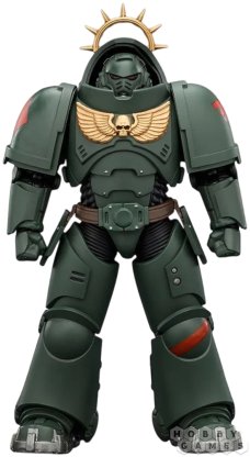 Фигурка JoyToy. Space Marine 2: Game Edition Dark Angels Heavy Intercessor with Heavy Bolt Rifle and Bolt Pistol фото 2