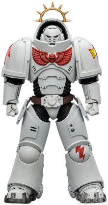 Фигурка JoyToy. Space Marine 2: Game Edition White Scars Heavy Intercessor with Heavy Bolt Rifle and Bolt Pistol фото 2