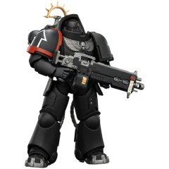 Фигурка JoyToy. Space Marine 2: Game Edition Raven Guard Heavy Intercessor with Heavy Bolt Rifle and Bolt Pistol