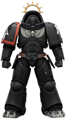 Фигурка JoyToy. Space Marine 2: Game Edition Raven Guard Heavy Intercessor with Heavy Bolt Rifle and Bolt Pistol фото 2