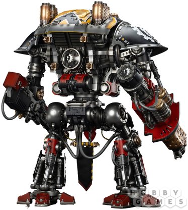 Фигурка JoyToy. Warhammer 40,000: Imperial Knights House Raven Knight Errant фото 6