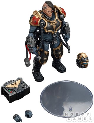 Фигурка JoyToy. Warhammer 40,000: Imperial Knights House Raven Knight Errant фото 11