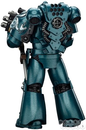 Фигурка JoyToy. Warhammer 30,000: Alpha Legion Headhunter with Banestrike Combi-Bolter and Power Dagger фото 4