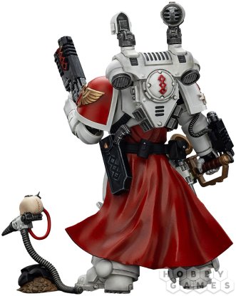 Фигурка JoyToy. Warhammer 40,000: Blood Angels Sanguinary Priest with Heavy bolt pistol, chainsword and narthecium фото 3