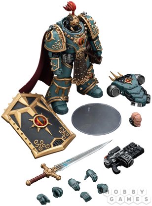 Фигурка JoyToy. Warhammer 30,000: Sons of Horus &quot;Little&quot; Horus Aximand, Captain of the 5th Company фото 5