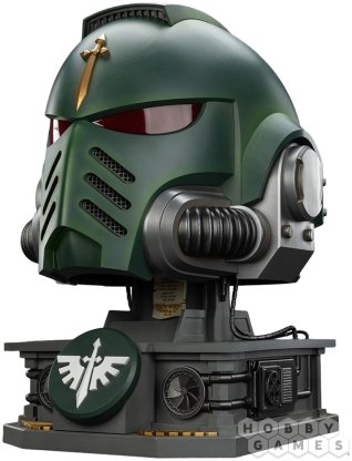 Фигурка JoyToy. Warhammer 40,000: Dark Angels MkX Helmet &amp; Display Stand фото 2