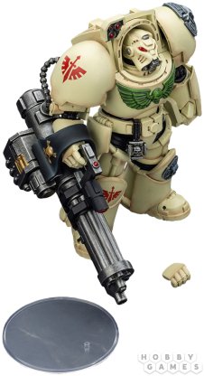 Фигурка JoyToy. Warhammer 40,000: Dark Angels Deathwing Terminator 3 with Power Fist and Assault Cannon фото 5