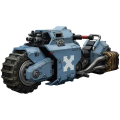 Фигурка JoyToy. Warhammer 40,000: Space Wolves Raider-pattern Combat Bike with twin-linked bolt rifles