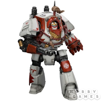 Фигурка JoyToy. Warhammer 30,000: White Scars Contemptor Dreadnought with Melta Cannon and Gravis power fist
