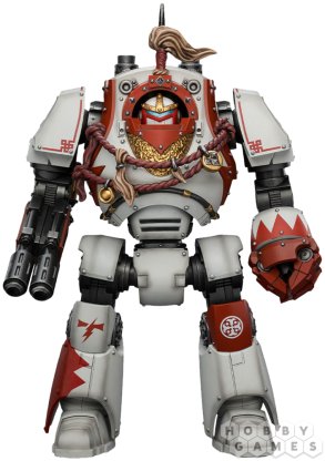 Фигурка JoyToy. Warhammer 30,000: White Scars Contemptor Dreadnought with Melta Cannon and Gravis power fist фото 2