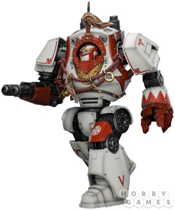 Фигурка JoyToy. Warhammer 30,000: White Scars Contemptor Dreadnought with Melta Cannon and Gravis power fist фото 3