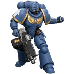 Фигурка JoyToy. Warhammer 40,000: Ultramarines Intercessor with Bolt Rifle, Bolt Pistol and Chainsword