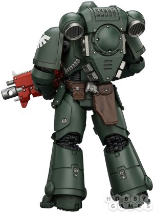 Фигурка JoyToy. Warhammer 40,000: Dark Angels Intercessor with Bolt Rifle, Bolt Pistol and Chainsword фото 4