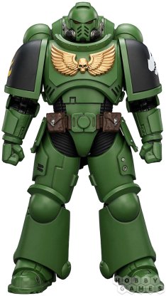 Фигурка JoyToy. Warhammer 40,000: Salamanders Intercessor with Bolt Rifle, Bolt Pistol and Chainsword фото 2