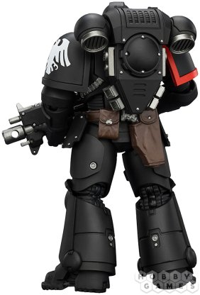 Фигурка JoyToy. Warhammer 40,000: Raven Guard Intercessor with Bolt Rifle, Bolt Pistol and Chainsword фото 5