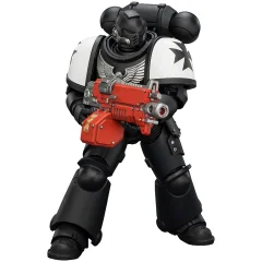 Фигурка JoyToy. Warhammer 40,000: Black Templars Intercessor with Bolt Rifle, Bolt Pistol and Chainsword